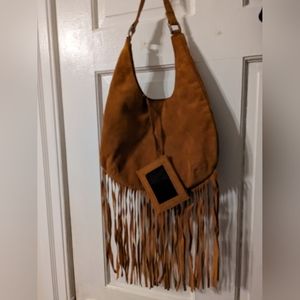 Suede bag